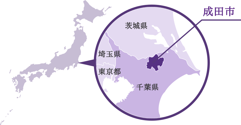 成田市地図