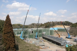 （仮称）成田ニュータウン北駅（松崎）整備の様子