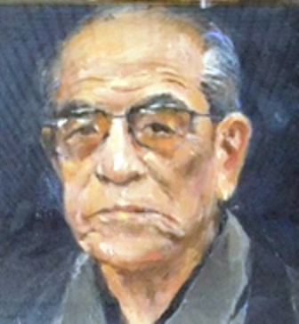 長谷川録太郎の肖像画
