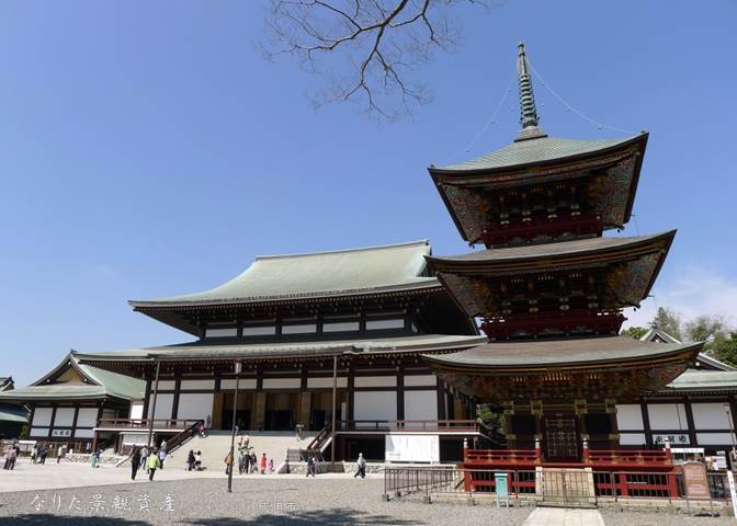 成田山新勝寺境内と成田山公園の景観写真2