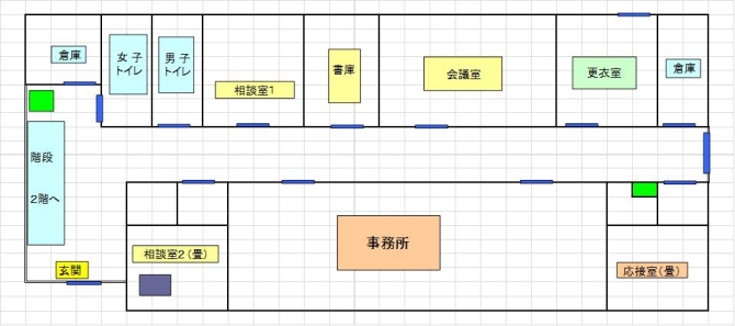 成田市教育センター施設案内図