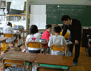 少人数学習場面の様子  