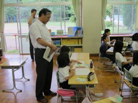 6月21日（金曜日）学校訪問の様子