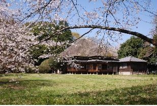 貴賓館の遠景写真