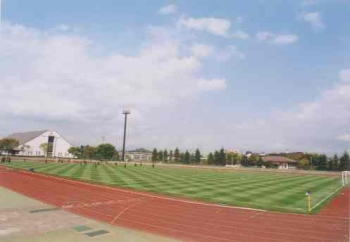重兵衛スポーツフィールド中台陸上競技場の全景写真