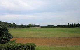 下総運動公園　運動広場の様子