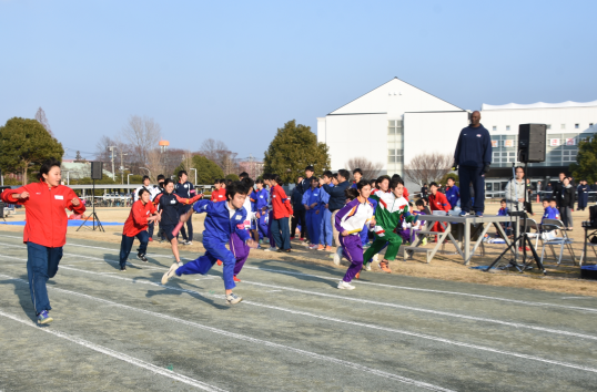 ミックスリレーの様子