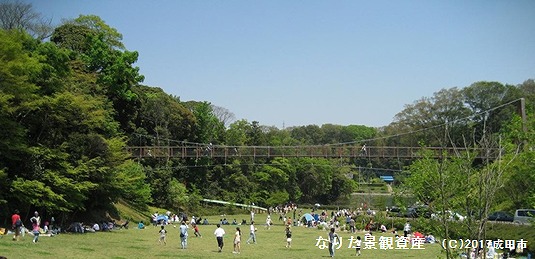 坂田ヶ池総合公園の景観の写真1