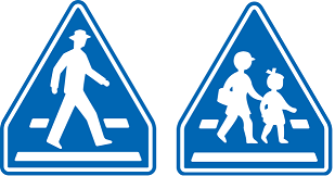 横断歩道の標識