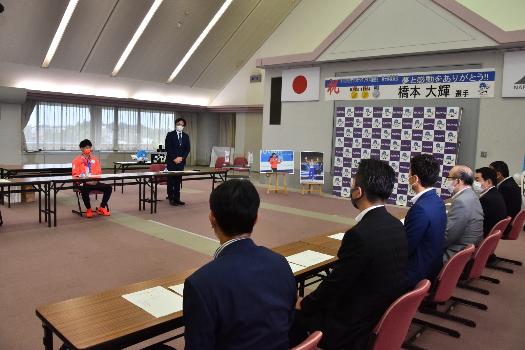 原田監督からのオリンピック結果報告