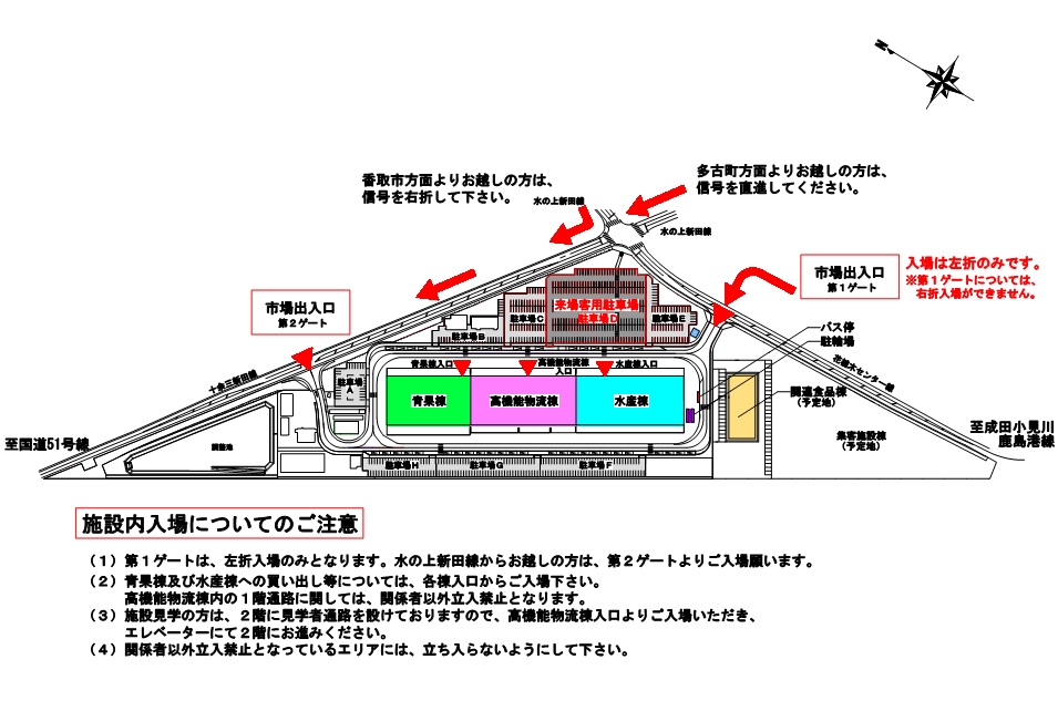 新市場配置図