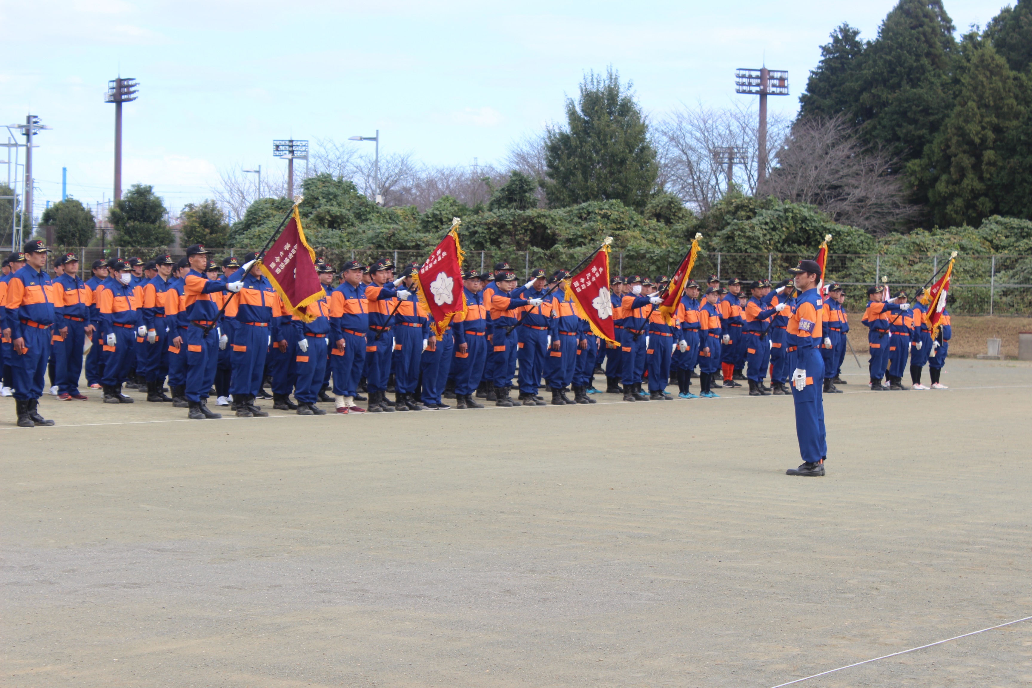 開会式での選手宣誓の様