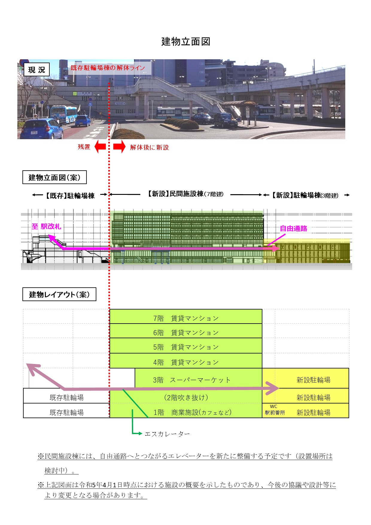 建物立面図