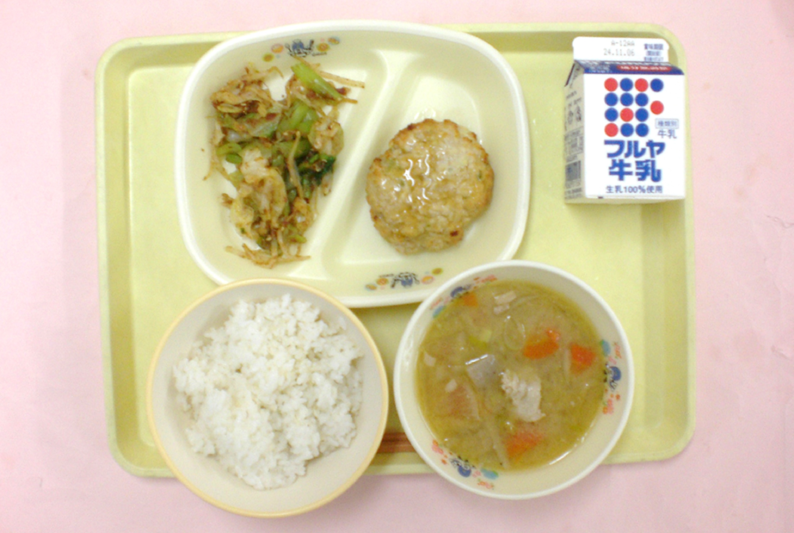 公津の杜小学校給食レストランの献立写真