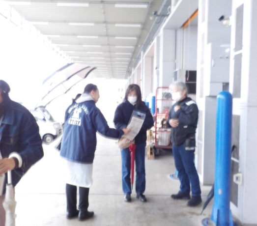 産業まつりでの啓発活動