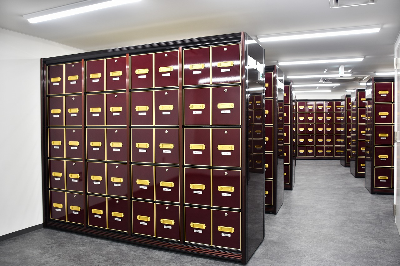 いずみ聖地公園合葬式墓地1階納骨室写真