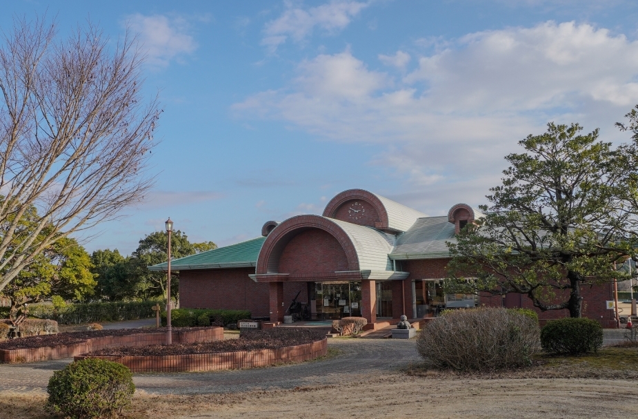 下総歴史民俗資料館の建物の様子