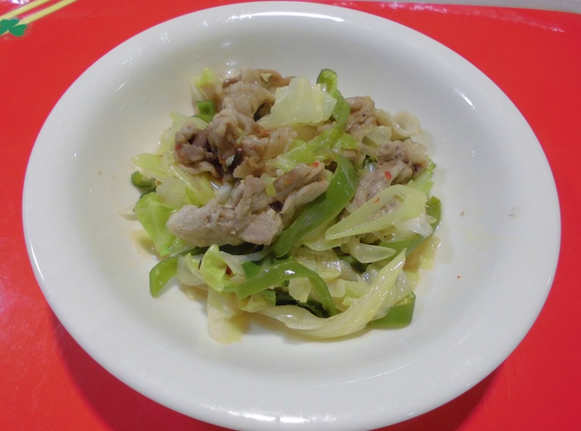 レンジで！ホイコーロー