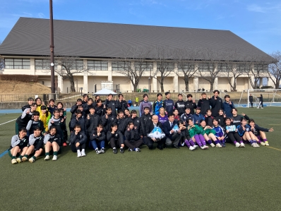 記念撮影を撮影する様子