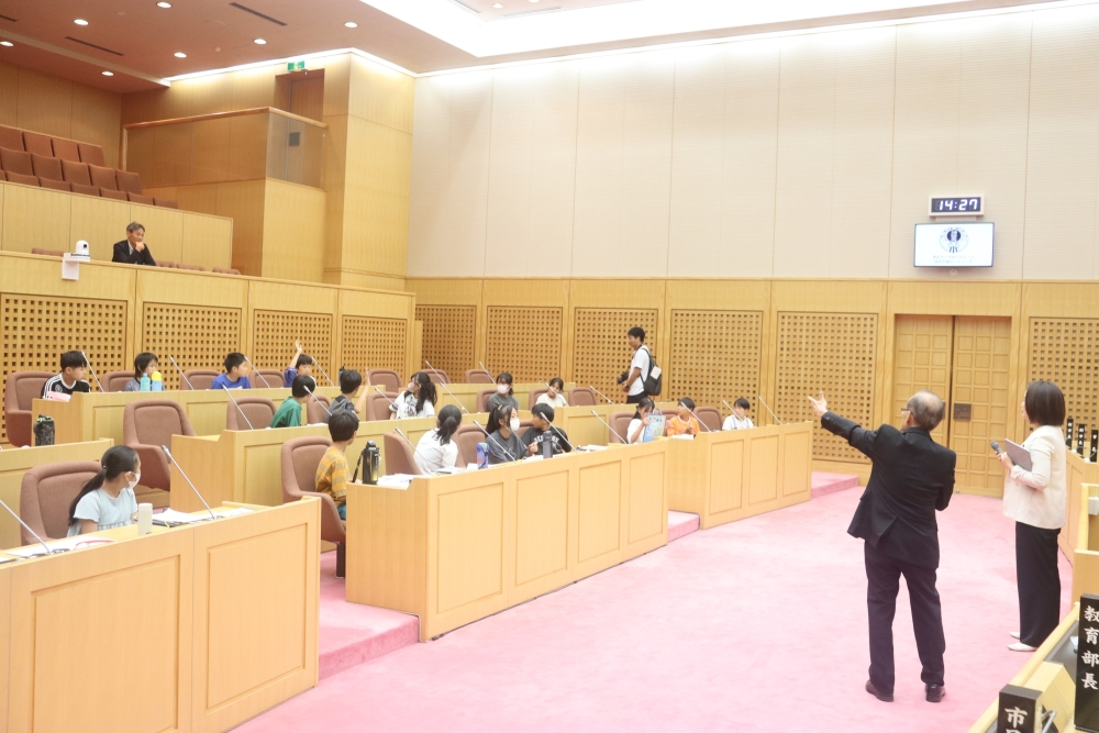 市議会の仕組みの説明