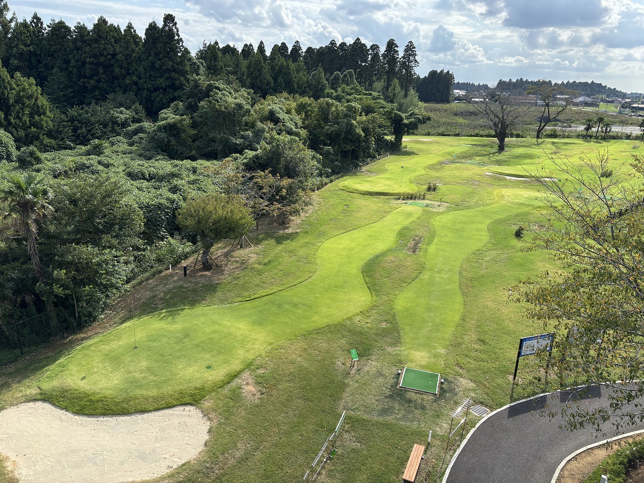 上空から見たAコース