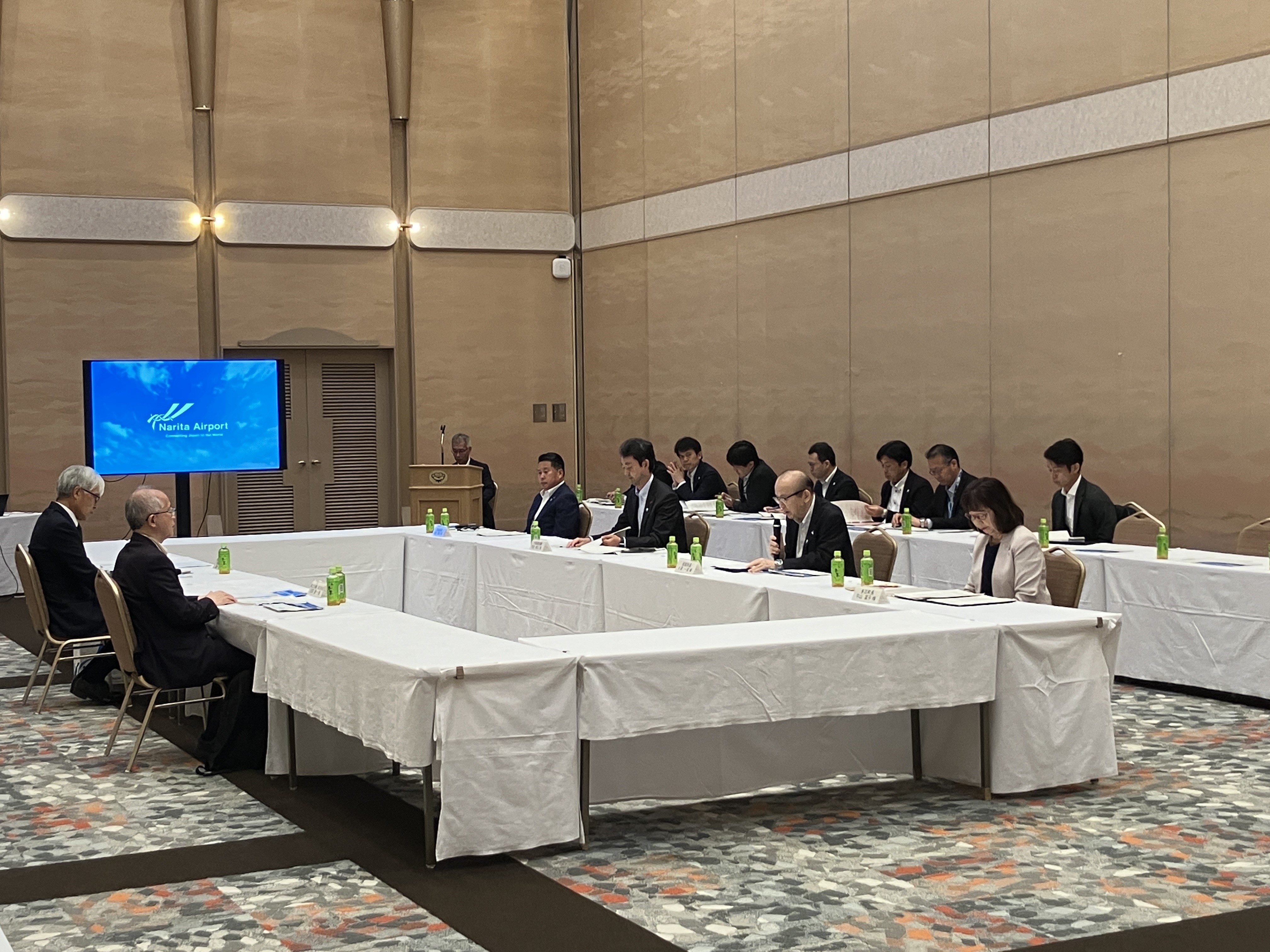 発言する市長の様子
